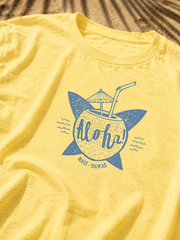 Aloha Coconut Cornsilk T-Shirt